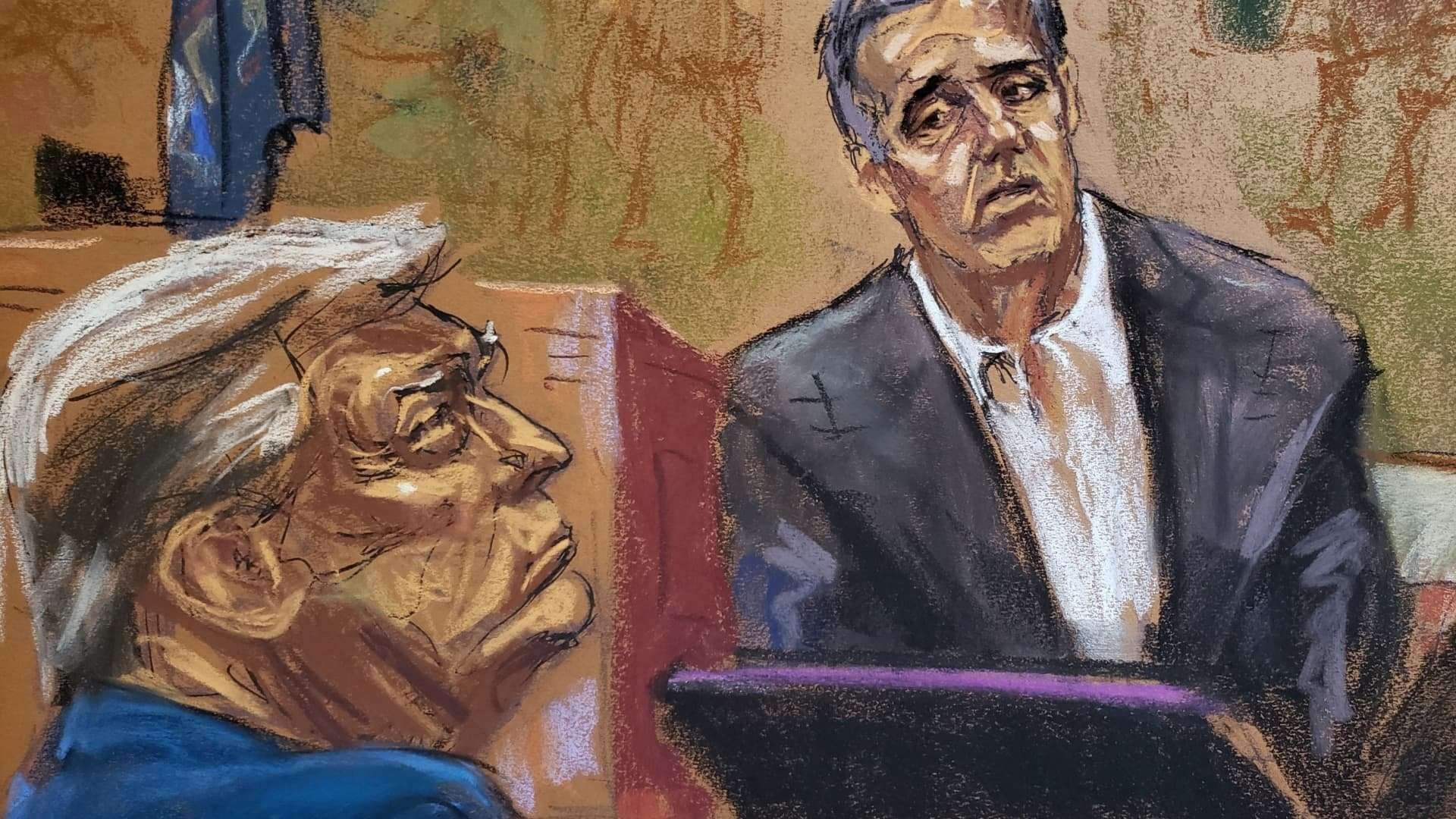 image for Trump targets two likely witnesses ahead of his criminal trial, despite gag order