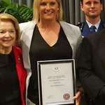 image for Inspector Amy Scott, who ran towards the Sydney spree stabber with no backup, and shot him.