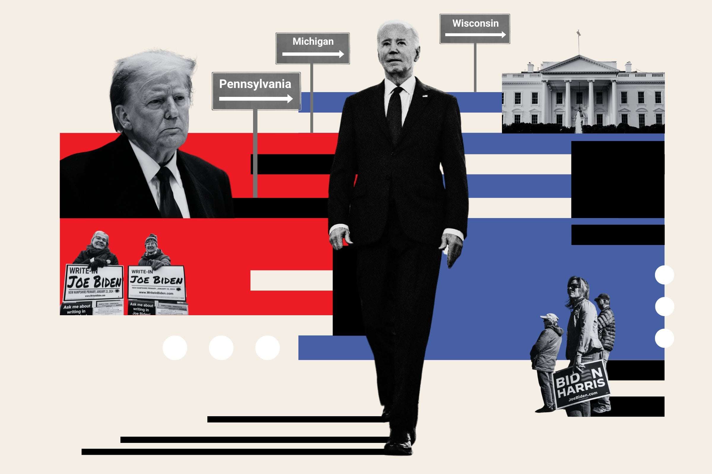 image for Donald Trump is Falling Behind Joe Biden in Battleground State Campaigning