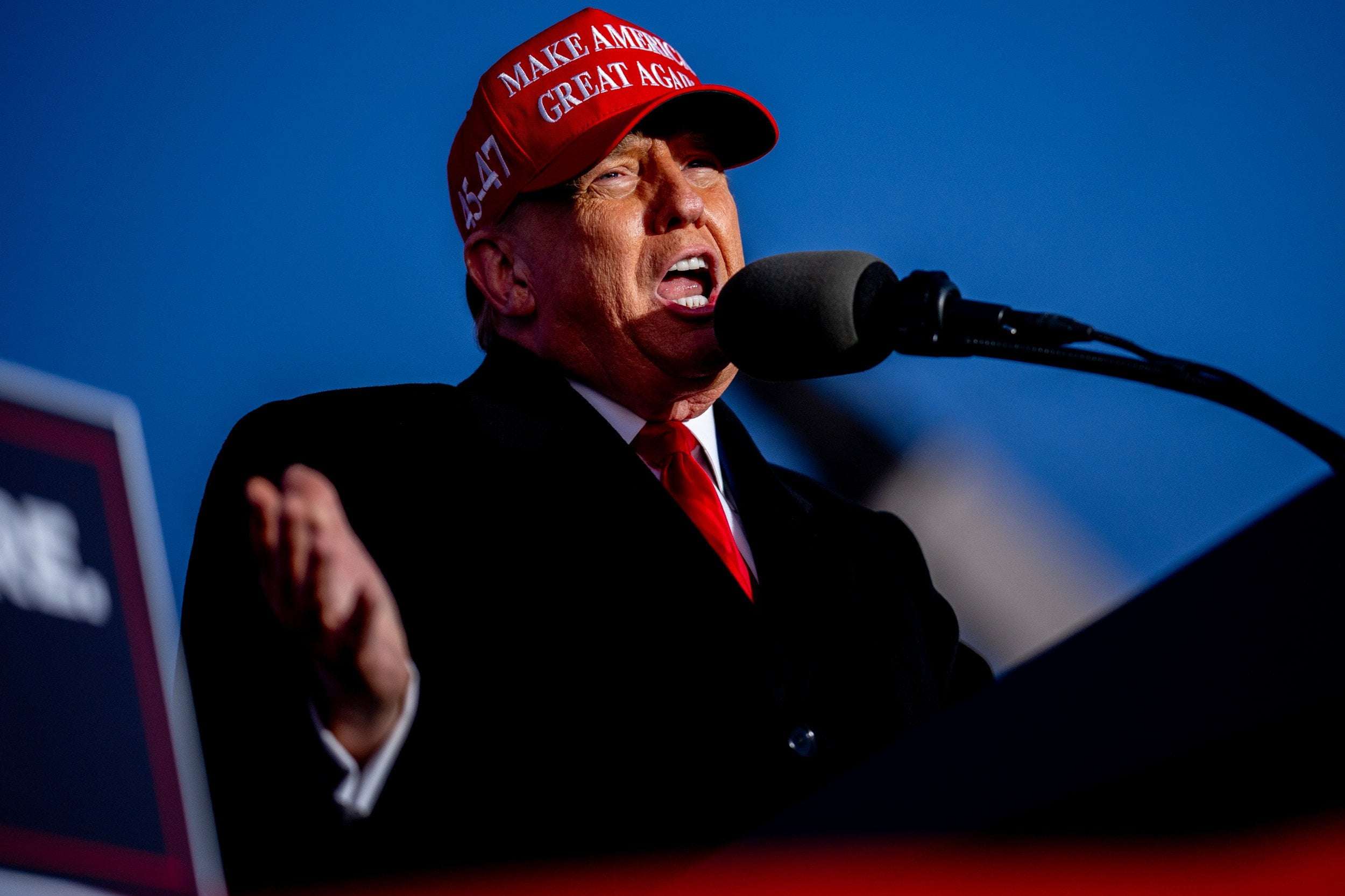 image for Donald Trump's Rambling Rally Speech Raises Questions