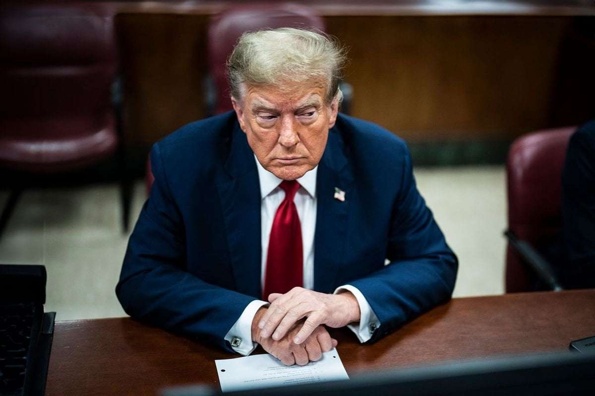 image for Donald Trump was already a mess — now he's falling asleep during his own trial