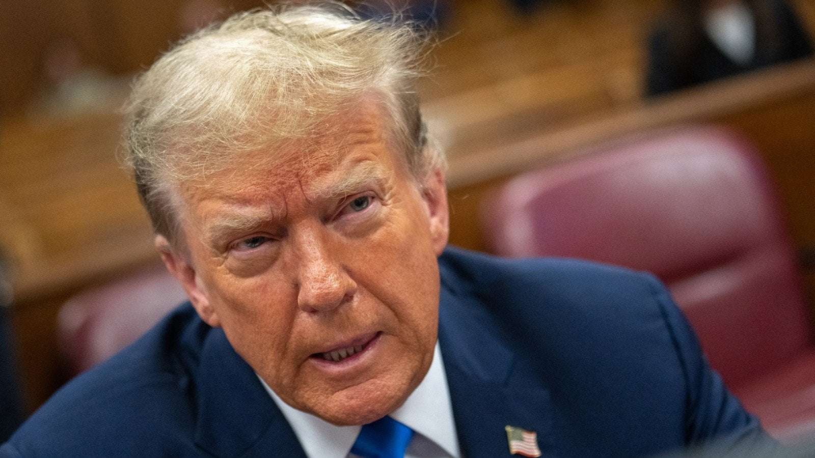 image for Prosecutors Say Trump Violated Gag Order Seven Times Since Monday