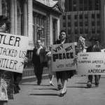image for Americans in the 1930's showing their opposition to the war