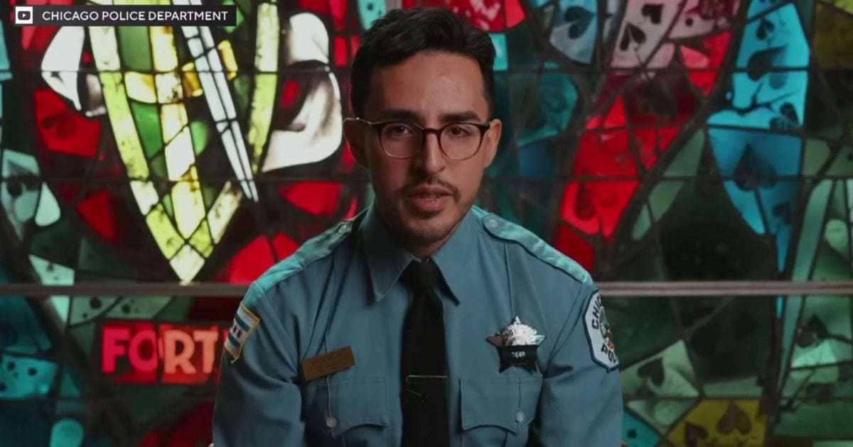 image for Chicago Police Officer Luis Huesca, shot and killed Sunday, had eulogized fallen colleague last year