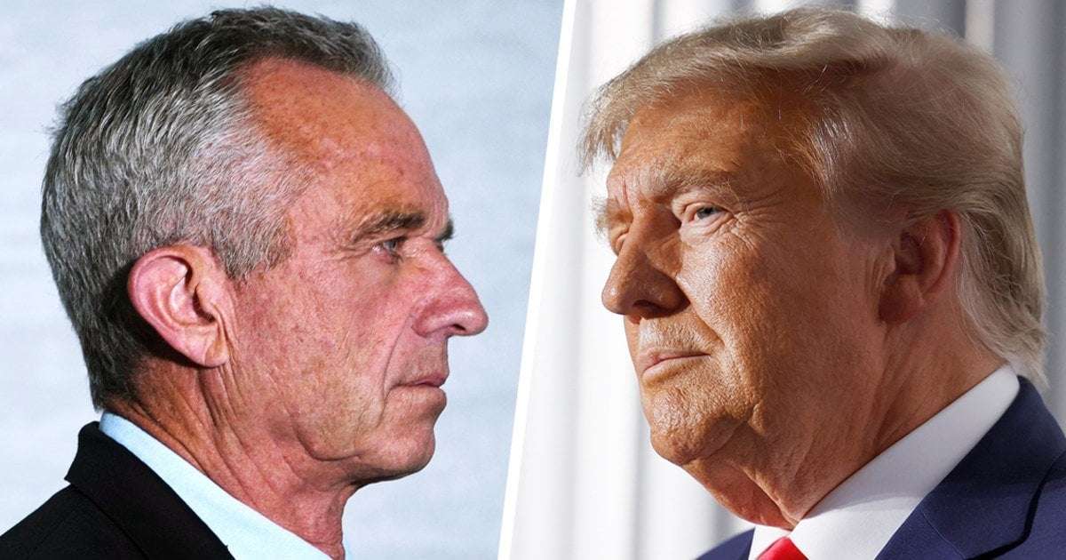 image for Trump says RFK Jr. will hurt Biden. In private, he's not so sure.