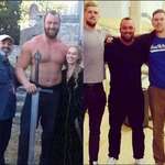 image for The Mountain with normal people Vs with his brothers