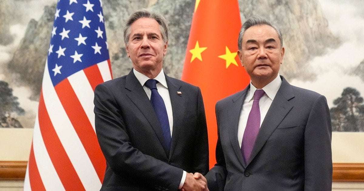 image for China warns U.S. of 'downward spiral' as Antony Blinken meets with Xi Jinping