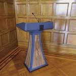 image for This is the 24-hour news cycle. No one even remembers why this podium matters.