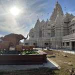 image for I took this photo in New Jersey. It's the 2nd largest Hindu temple in the world after Angkor Wat
