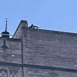 image for Sniper on the roof of student union building (IMU) at Indiana University
