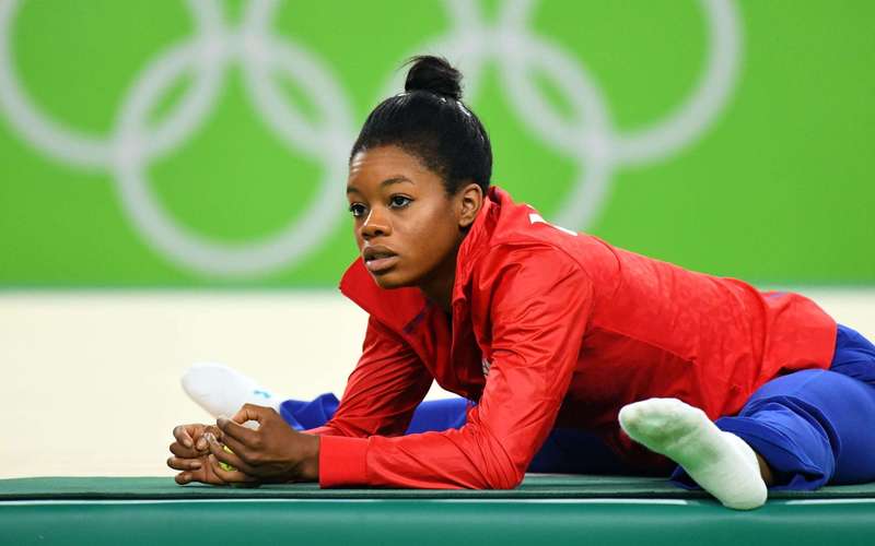 image for Gabby Douglas makes improbable gymnastics return nearly eight years after Rio Olympics
