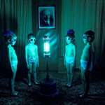 image for Ultraviolet bath given to Soviet kids, USSR, 1980s