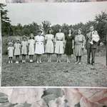 image for Two parents and their 9 daughters (and zero sons) in the early 1940's