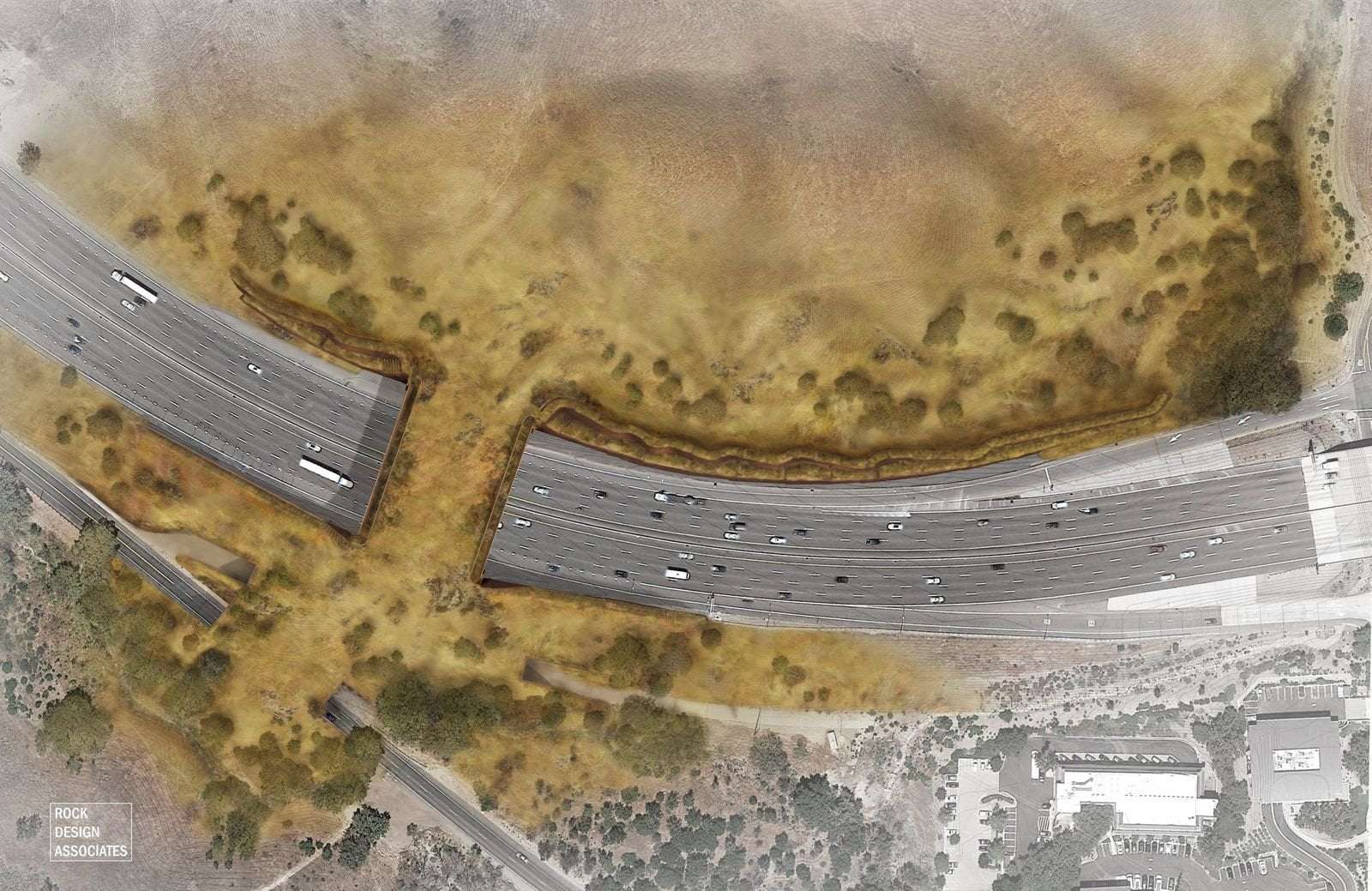 image for The ‘World’s Largest Wildlife Crossing’ Will Help Animals Walk Safely Over Eight Lanes of California Traffic