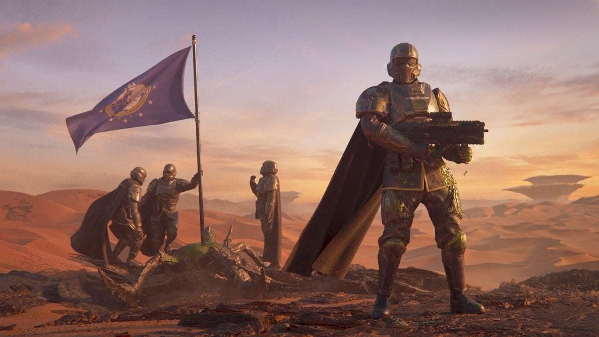 image for Mandatory PSN Accounts Coming Soon to Helldivers 2 PC Players
