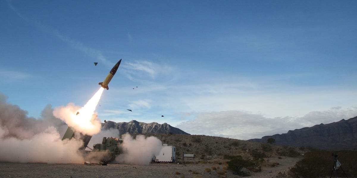 image for Ukraine wiped out 100 Russian troops at once in a strike showcasing the range and power of its new US ATACMS