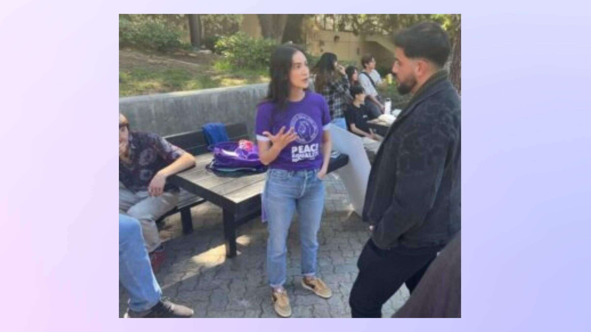 image for Violence at UCLA will only produce more violence. A remarkable Palestinian peace activist showed me an alternate way