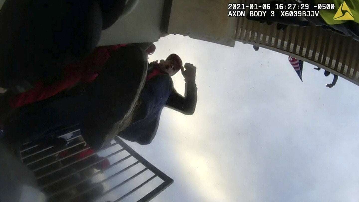 image for Man who bragged that he ‘fed’ an officer to the mob of Capitol rioters gets nearly 5 years in prison