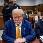 image for Former President Trump at his Hush Money trial.