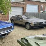 image for Just spotted a DeLorean in my neighbor’s yard.