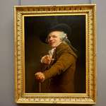 image for Saw an old friend at the Louvre