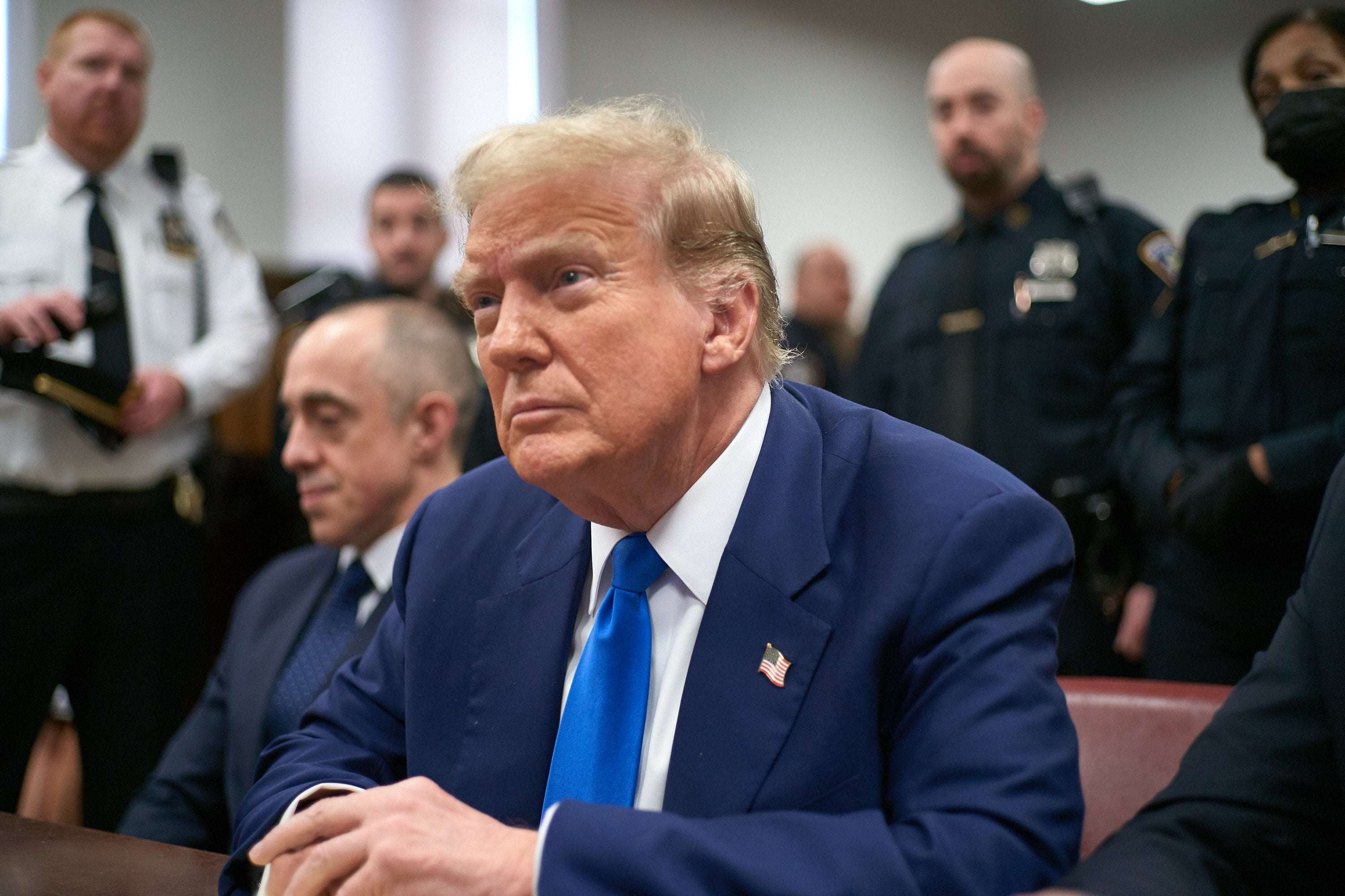 image for Donald Trump Fell Asleep During 'Critical Portion' of Testimony: Attorney