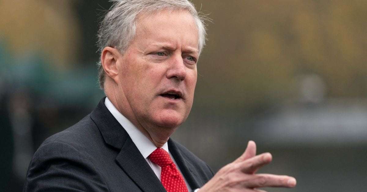image for Mark Meadows unmasked in Arizona fake electors indictment, faces 9 felony charges: Report