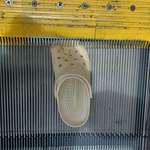 image for Careful with your crocs on the escalator