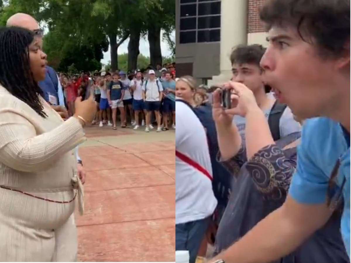 image for ‘Ole Miss’ student seen on video making monkey noises towards Black woman during pro-Palestine protests