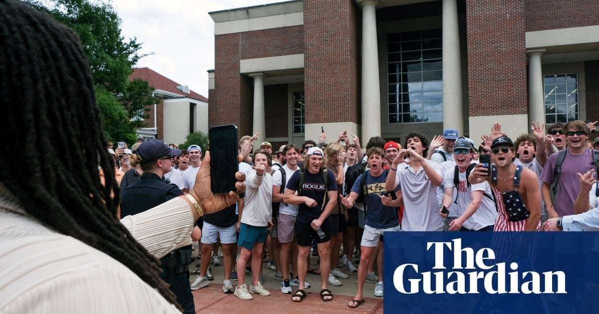 image for University of Mississippi: ‘abhorrent’ counter-protesters condemned