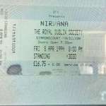 image for Met a man in a pub who still has his unused Nirvana ticket to a cancelled gig in Dublin