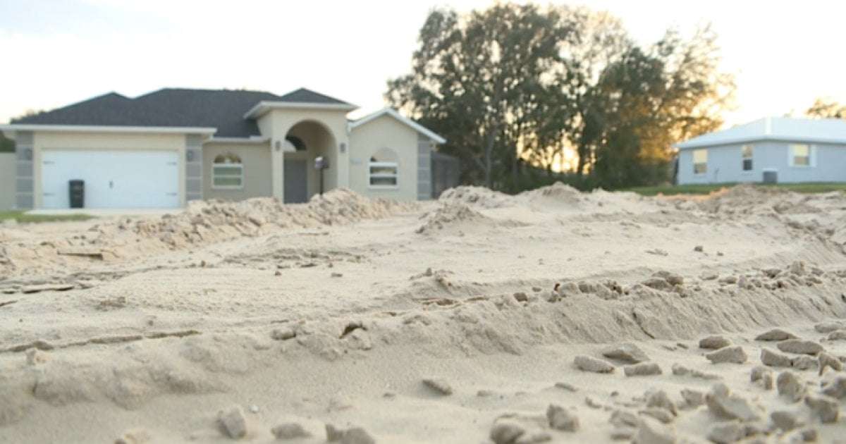 image for USPS suspends mail delivery to Citrus County neighborhood with sandpit streets