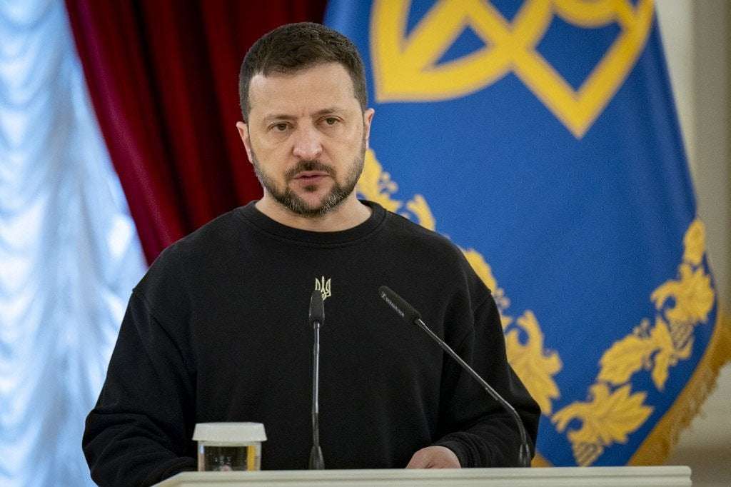 image for 'Heavy Battles' Taking Place Along 'Entire Front Line': Zelensky