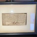 image for John Hancock signed lottery ticket from 1767 my dad inherited