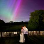 image for I was lucky enough to have the aurora borealis visable in south England on my wedding night