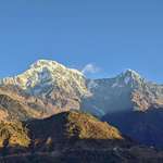 image for My first time seeing a mountain up this close