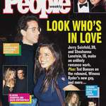image for People's magazine cover 1994 featuring 39 year old Jerry Seinfeld with his 18 year old girlfriend