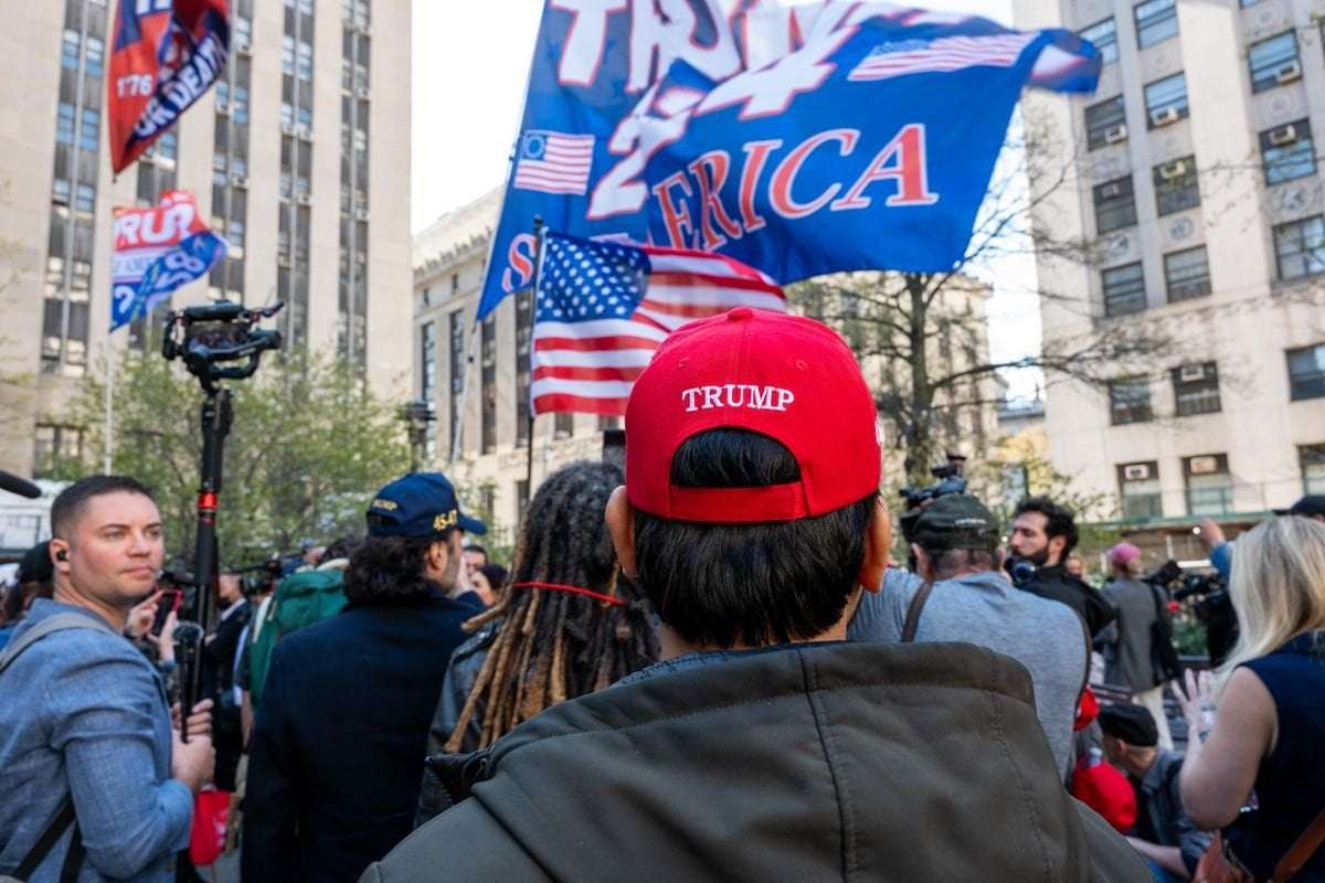 image for Trump Supporters Wore Diapers at Rallies?
