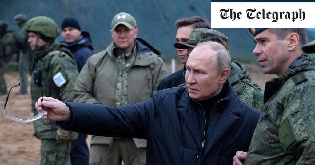 image for Putin is plotting ‘physical attacks’ on the West, says GCHQ chief