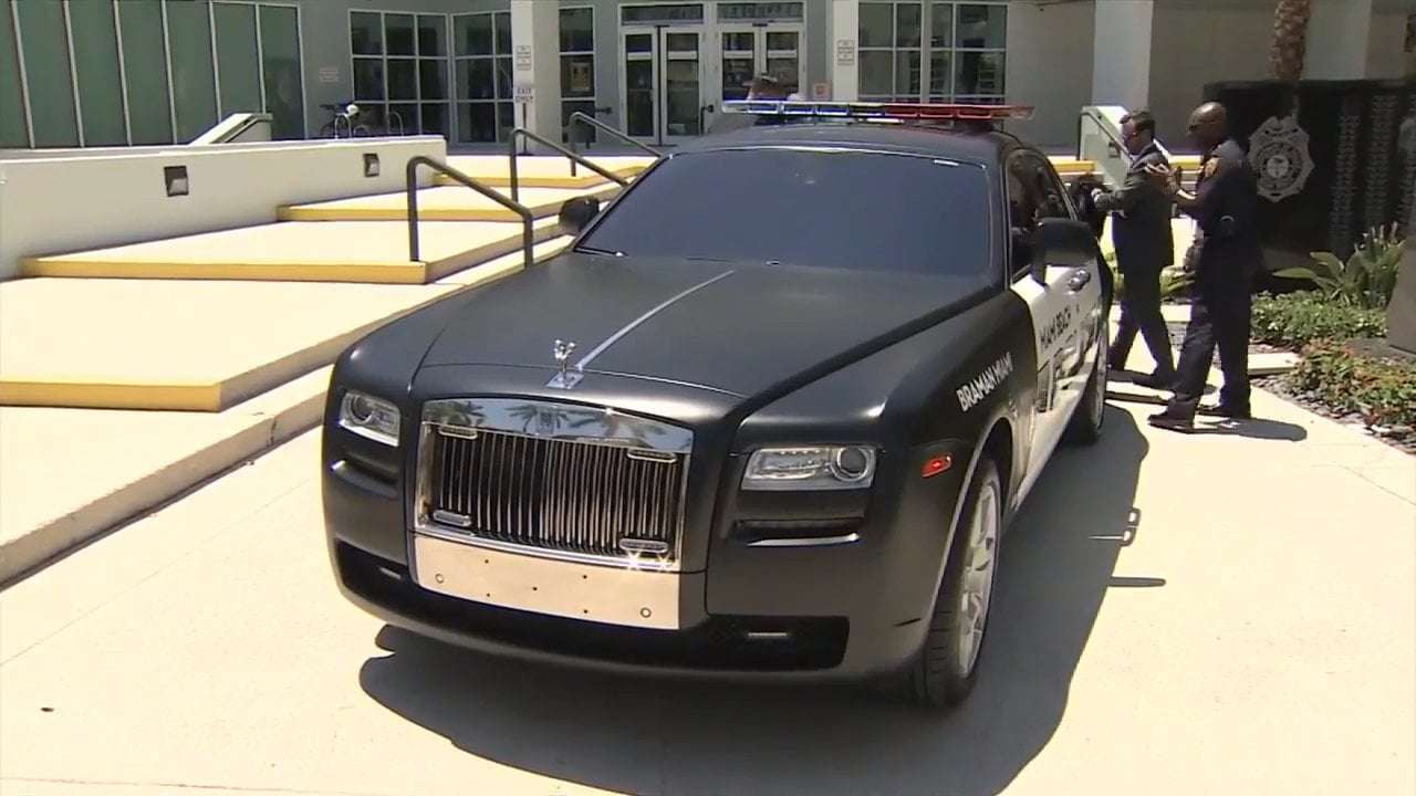 image for Miami Beach Police rolls out world’s first Rolls-Royce police car - WSVN 7News
