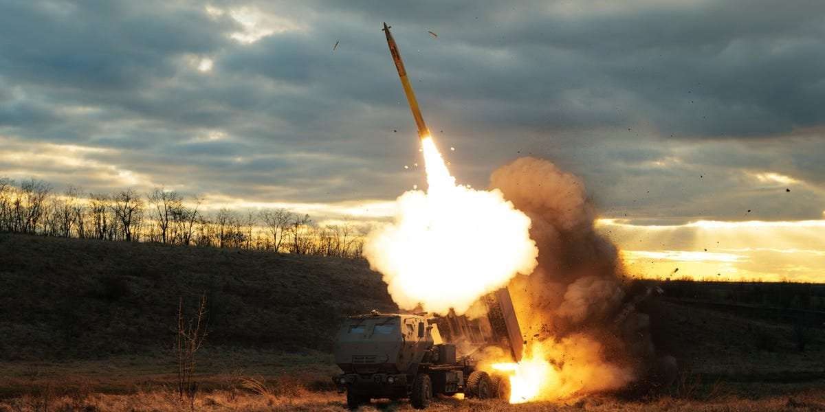 image for Ukrainian officials want the green light to strike targets in Russia with US weapons, saying they couldn't do anything about enemy troops massing nearby: report
