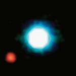 image for The first picture of a non-solar planet, 2M1207 b around its star almost 1600 trillion km from Earth