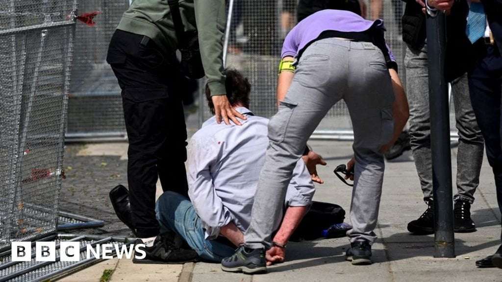 image for Slovak PM Robert Fico in hospital after shooting