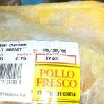 image for cleaned out the 90 year old parents freezer 2001 chicken frozen, who wants it