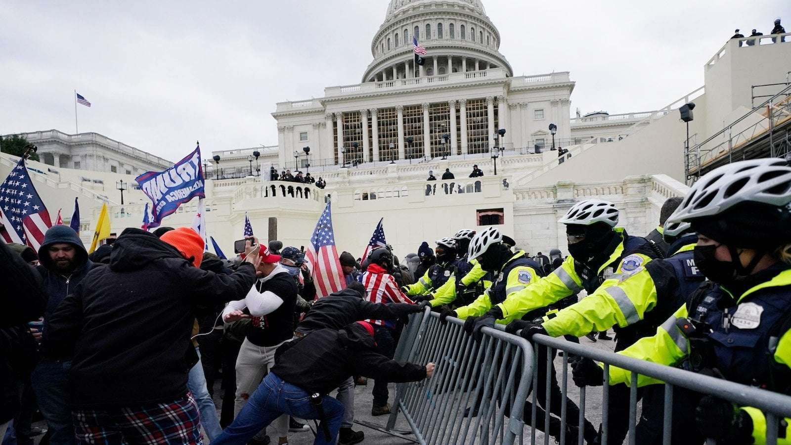 image for Conservative activist's son sentenced to nearly 4 years in prison for 'relentless' attack on Capitol
