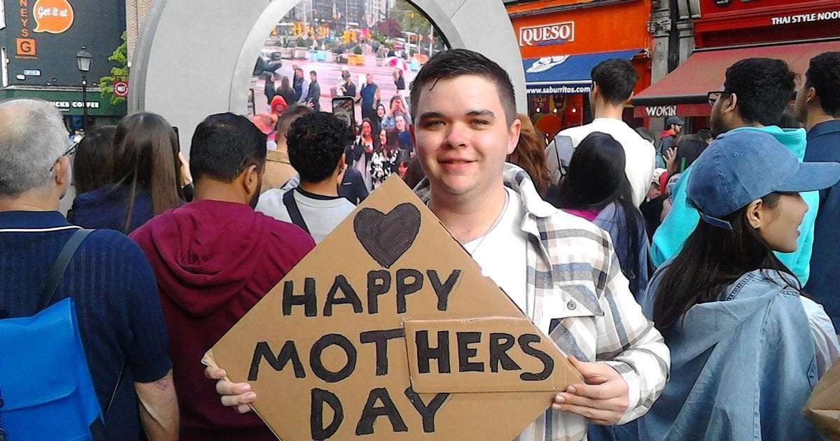 image for Portal reunited mother and son on Mother's Day across Atlantic before shutdown