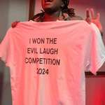 image for I won an evil laugh competition yesterday