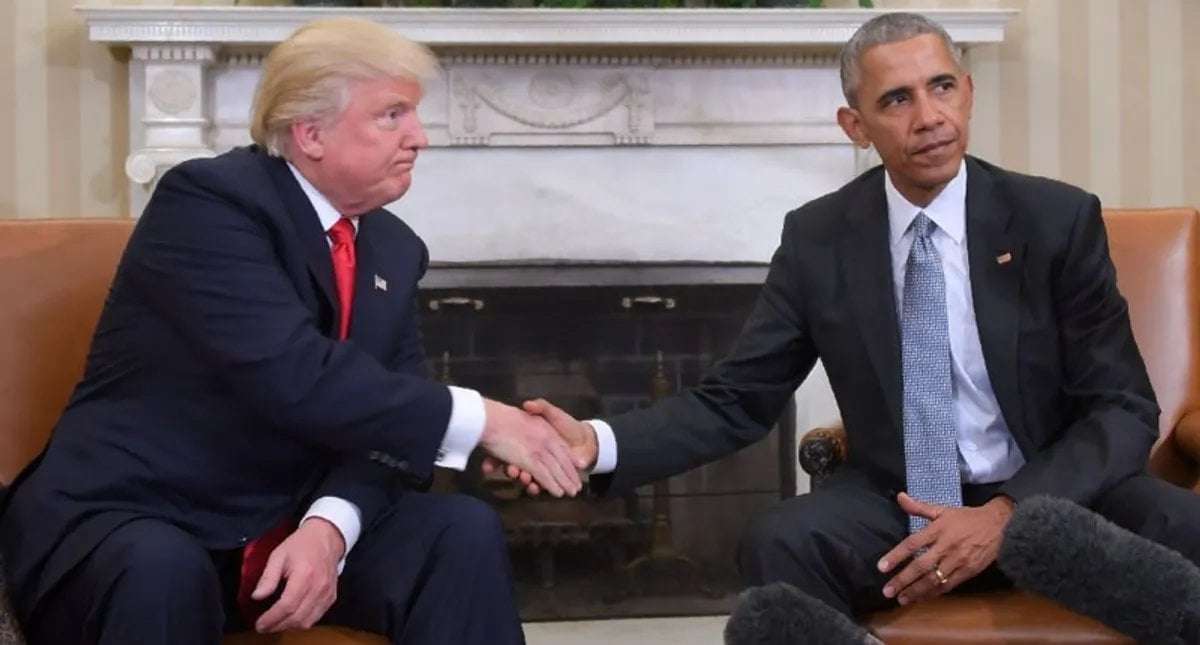 image for ‘Delusional’: Trump gets laughs for bragging he’s a ‘better physical specimen’ than Obama