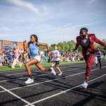 image for Des Moines Superintendent and former Olympic athlete Ian Roberts races against students