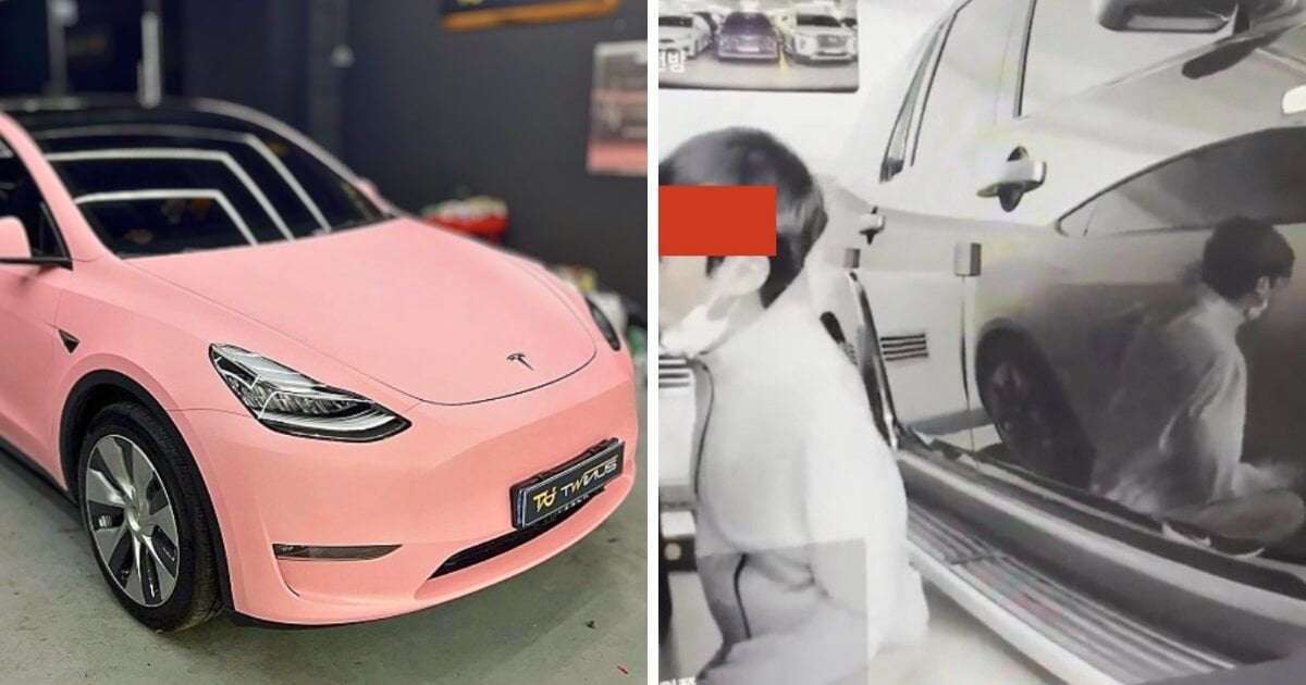 image for “F*ngered It For 3 Hours” — Korean Man Spotted Having Sex With A Pink TESLA